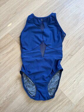 FIVE YL Navy Blue Leotard